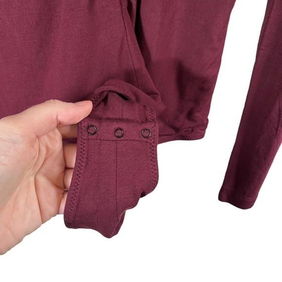 ALEXANDER WANG x REVOLVE Lace Up Long Sleeve Bodysuit - Picture 7 of 12